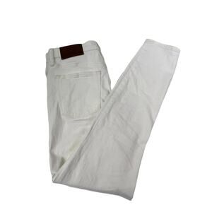 J. Crew Mercantile High Rise Skinny Denim Jeans Size 28 Off White Style G197